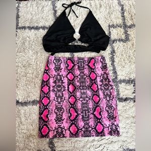 Mini Skirt Set